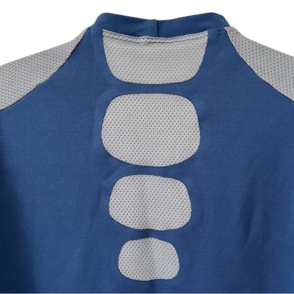 Nike Workout Tee Shirt Blue Gray Size XL Active Fitness Weightlifting Training - Picture 11 of 11